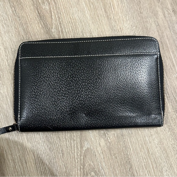 Kate Spade Oversized Black Leather Wallet - Picture 5 of 6